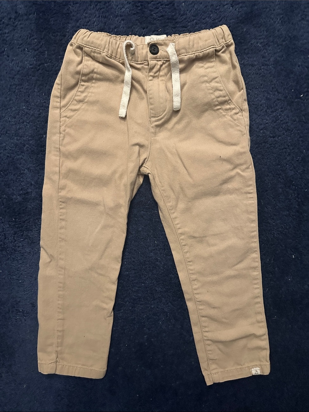 Me & Henry London Pull-On Chino Pants - Tan - 3/4Y